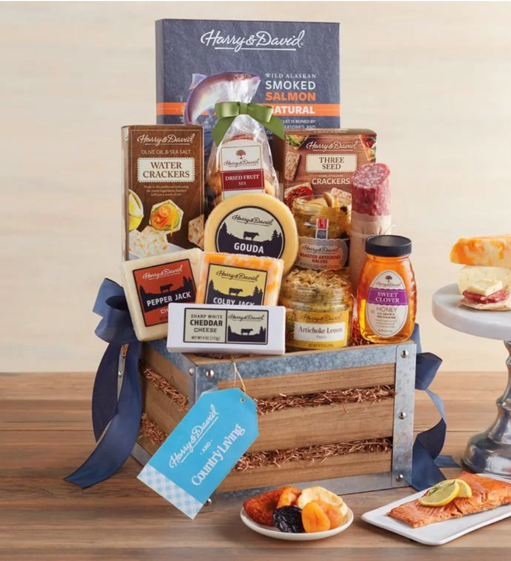 This Holiday Gift Box Is Like An Entire Cheese Store In One Basket