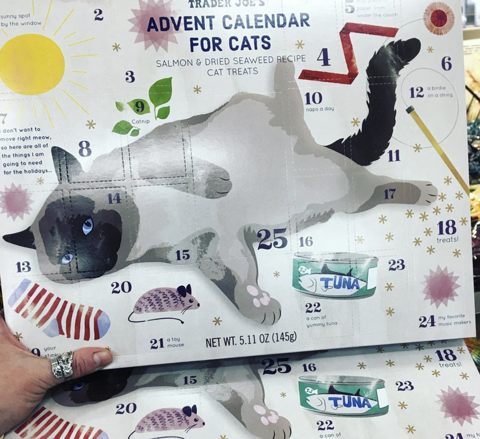 Trader Joe s Is Selling Treat Filled Advent Calendars For Cats