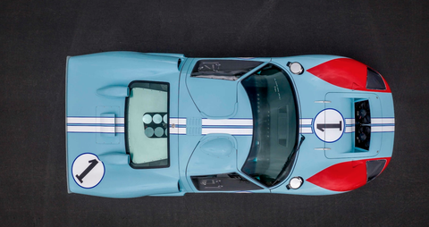 Replica Ford Gt40 Used In Ford V Ferrari Movie To Roll Across Auction Block
