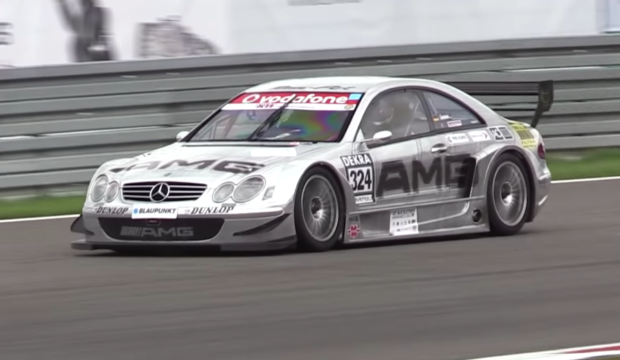 Mercedes-Benz CLK DTM Race Car V-8 Engine Sound Video