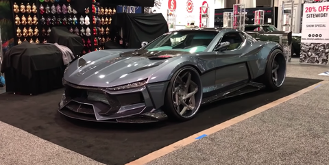 There S Actually A Corvette Under All This Body Kit