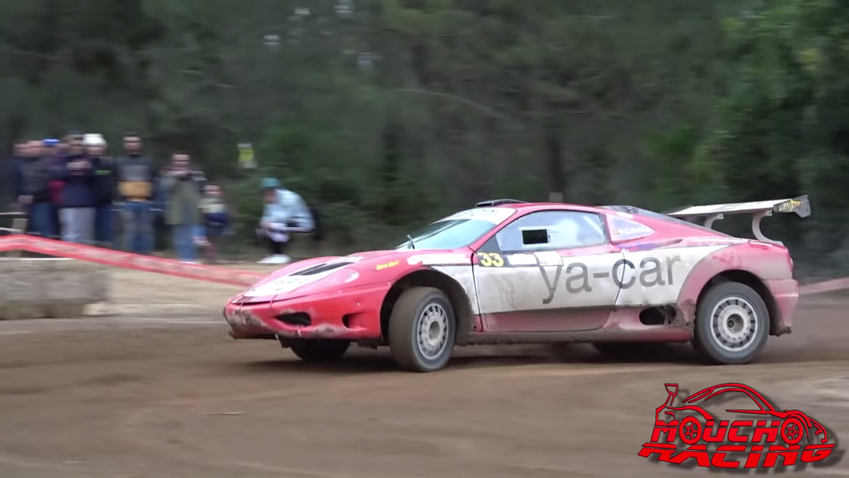 This Ferrari 360 Rally Car Isn't Actually Much of a Ferrari at All