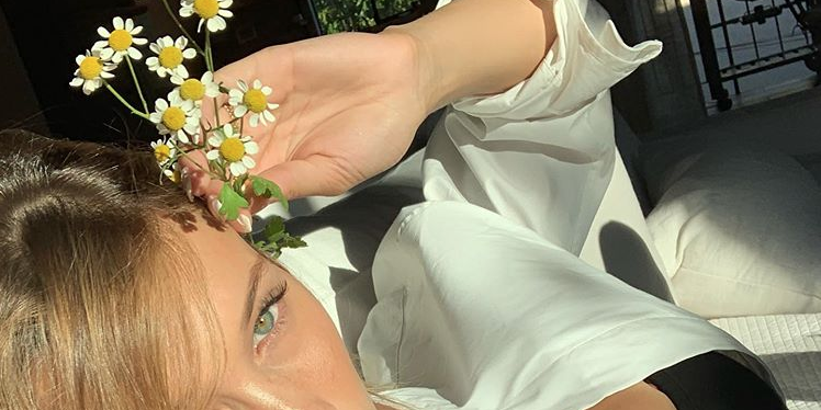 Bella Hadid Frees the Nipple on Instagram in a Sheer Halter Top