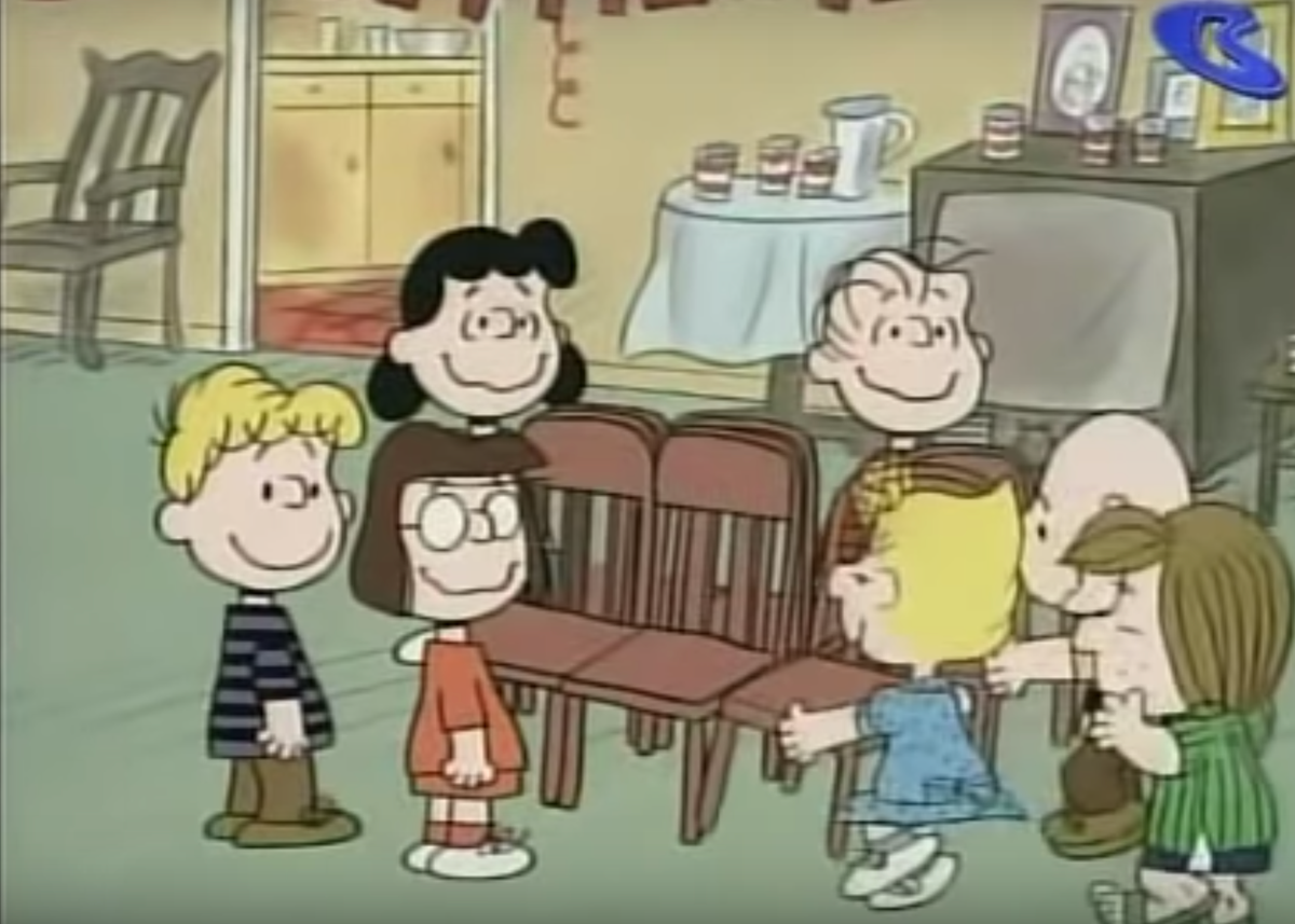 When you look at “Happy New Year, Charlie Brown!”  and ABC