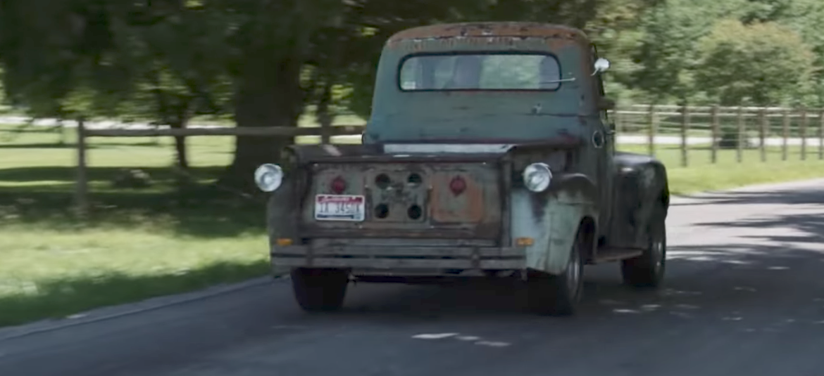 1952 Ford Truck Goes In One Direction Backward