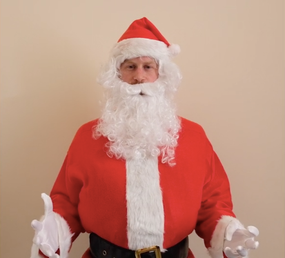 Prince Harry Dressed as Santa Video and Photos