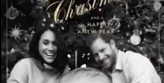 See Prince Harry and Meghan Markle Christmas Card 2019