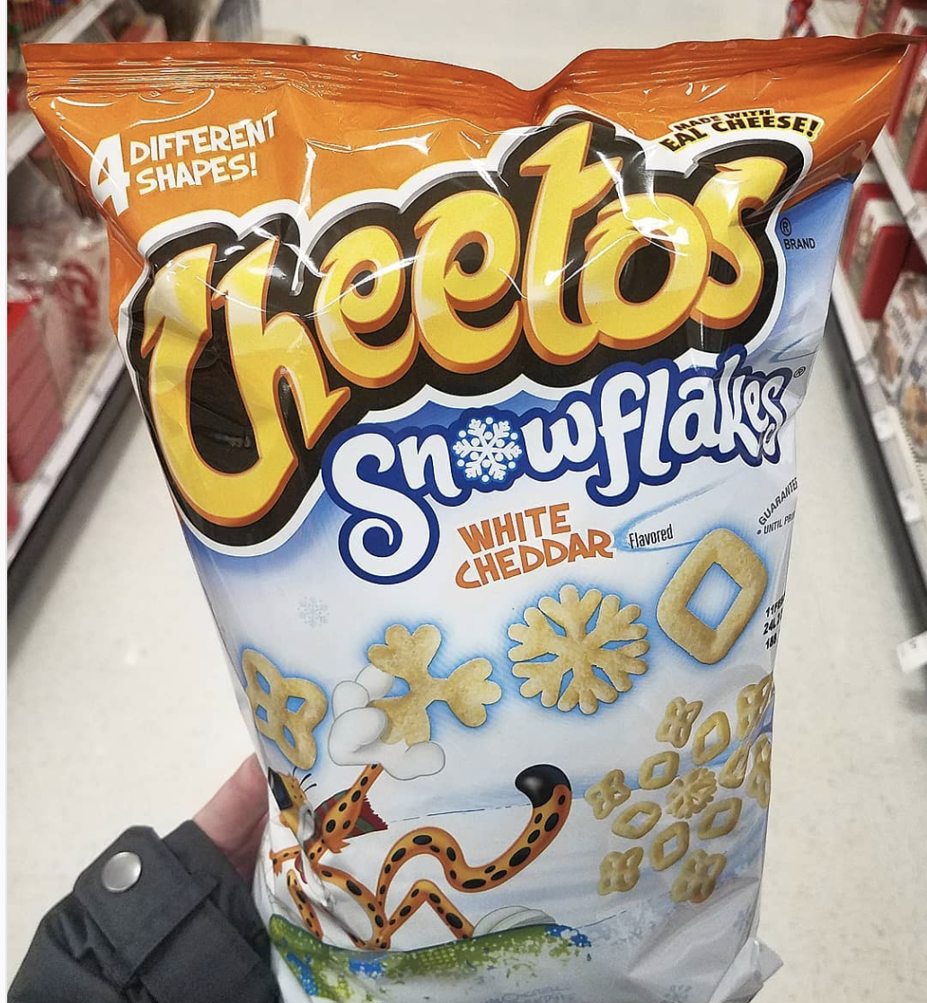 White Cheddar Snowflake Cheetos Are Here   Screen Shot 2019 12 26 At 10 39 54 Am 1577374809 