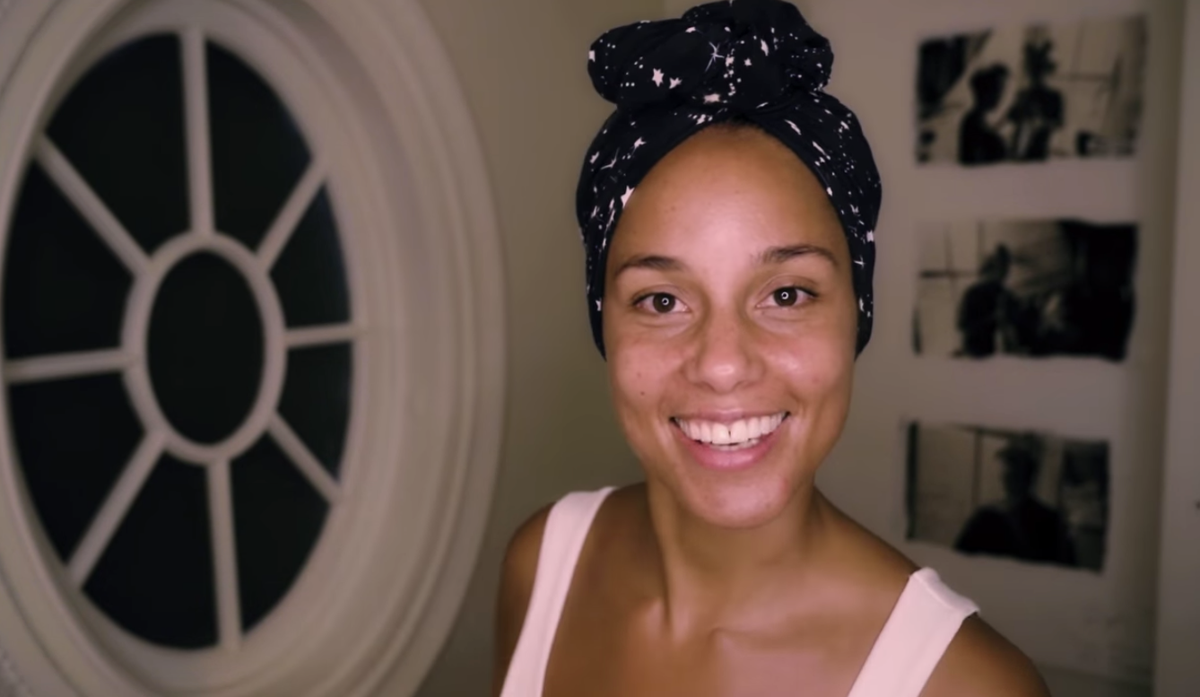 Alicia Keys Reveals Her Skincare Routine For A Makeup Free Glow