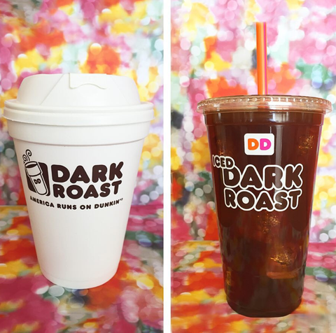 Hot Dark Roast Coffee