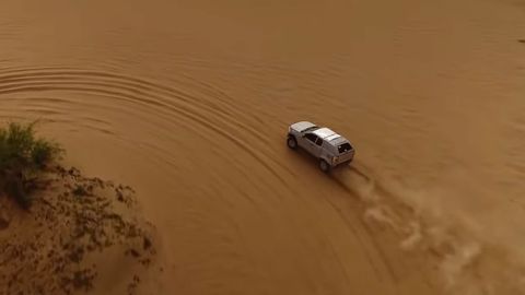 2021 Ford Bronco prototype testing in the California desert