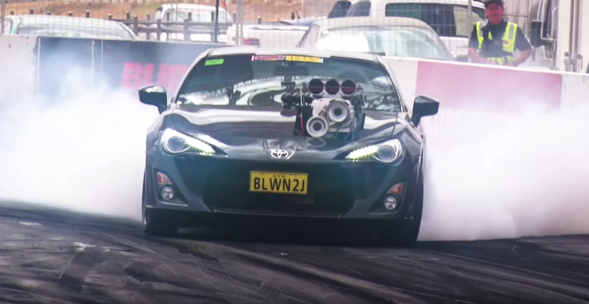 Supercharged 2JZ Toyota 86 Engine Exhaust Sound Video