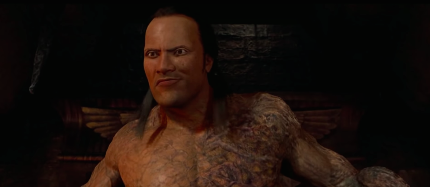 Youtubers Fixed The Rock S Awful Cgi Face In The Mummy Returns