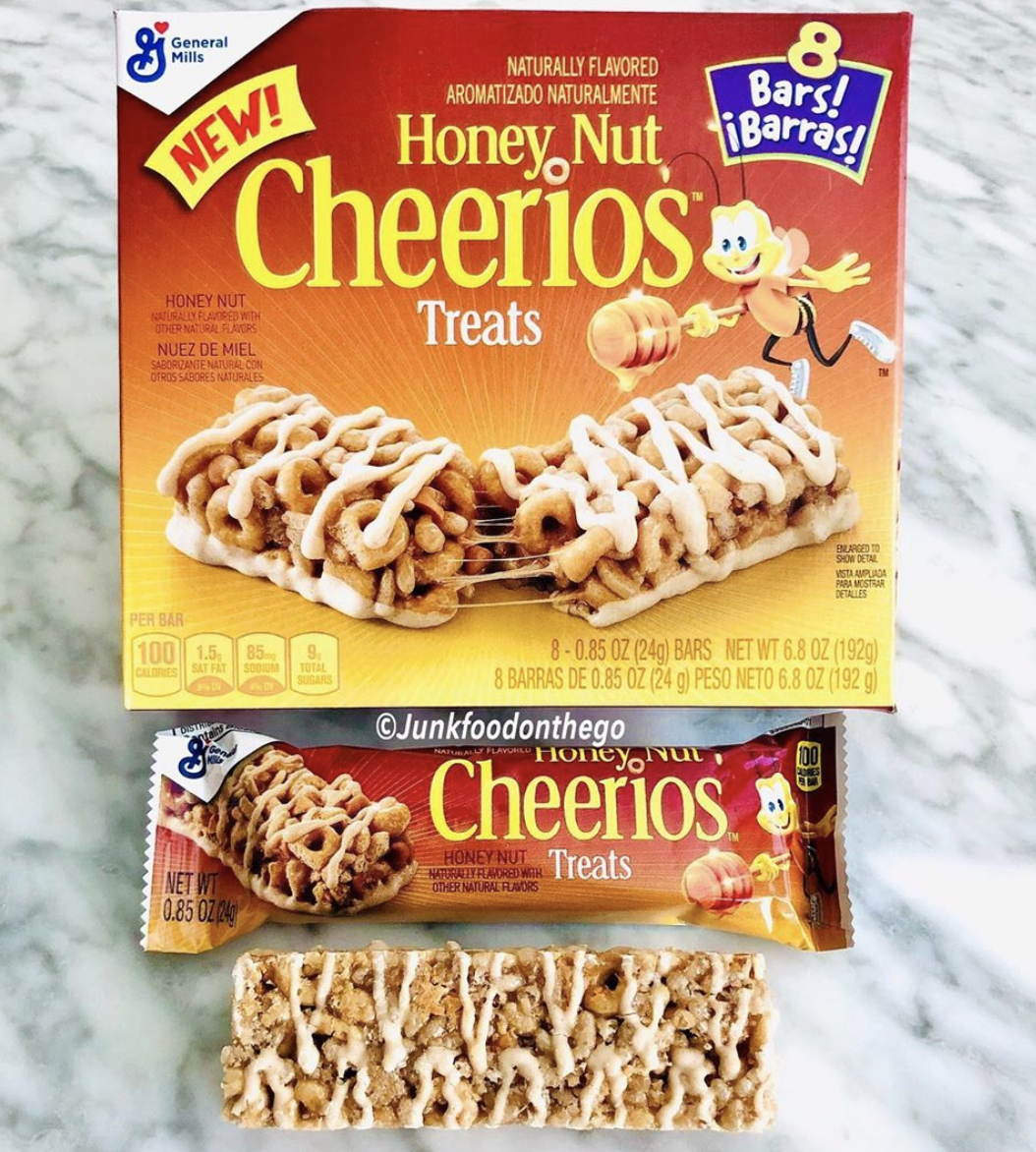 General Mills Released All New Honey Nut Cheerios Treats