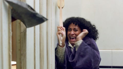 Tracee Ellis Ross Recreates The Shining In Super Bowl Commercial