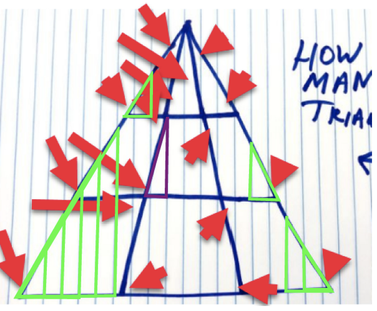 How many triangles are there. Смотреть фото How many triangles are there. Смотреть картинку How many triangles are there. Картинка про How many triangles are there. Фото How many triangles are there