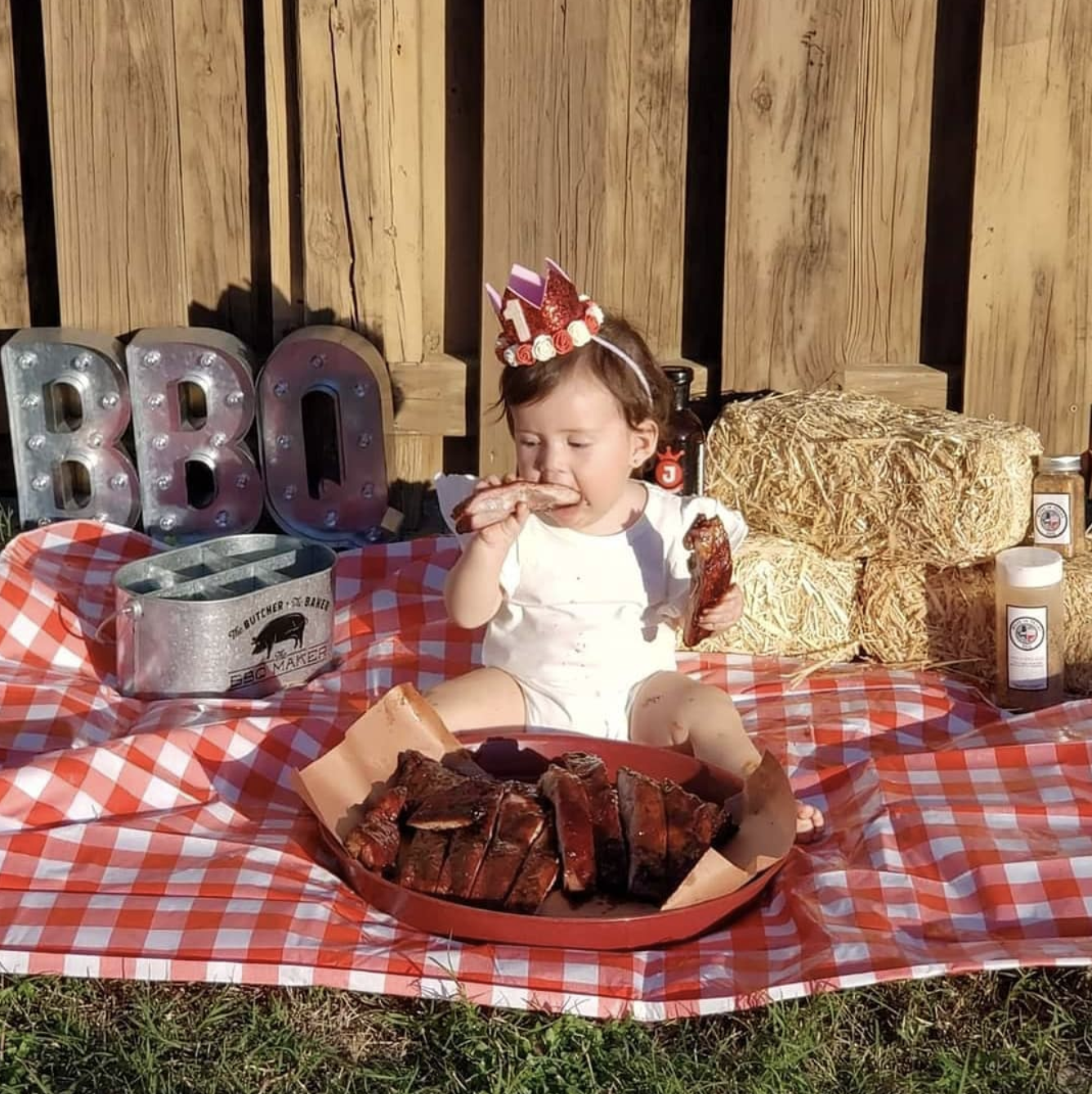 The Rib Smash Is The Best New Baby Birthday Tradition