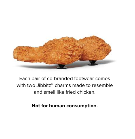 fried chicken jibbitz