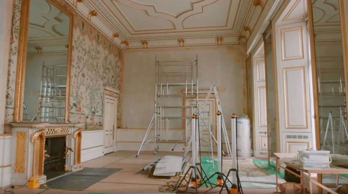 Royal Family Shares Rare Look Into Buckingham Palace's Refurbishment