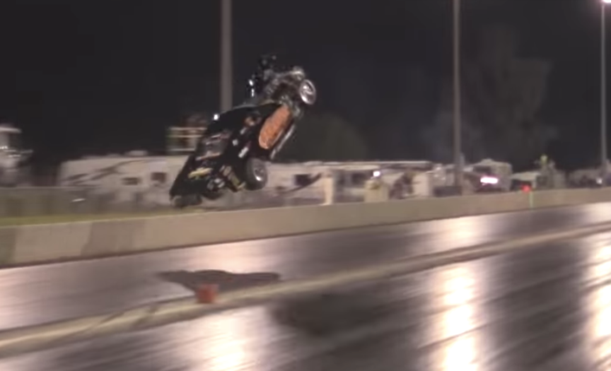 Flying Drag Car Near-Miss Video: Save of the Year