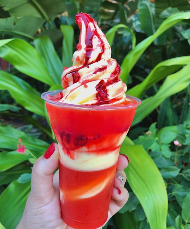 Disney Is Selling a New Boozy Dole Whip Float That’s Topped with Popping Candy and Rum