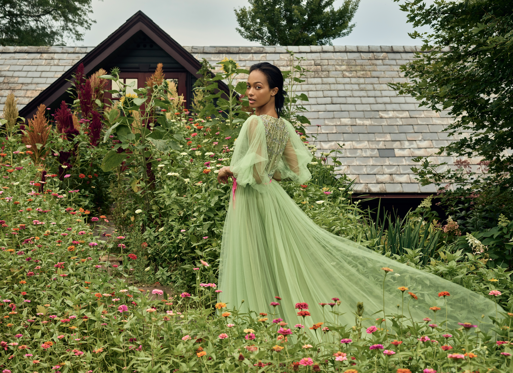 spring evening wedding attire