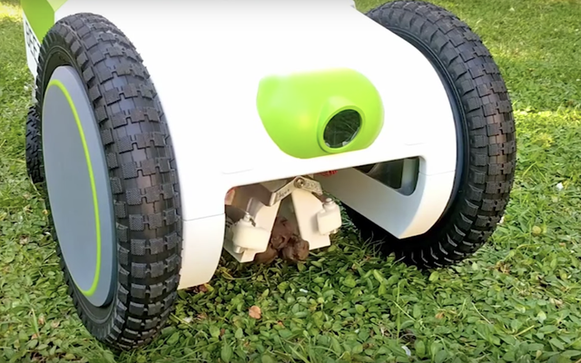 invento ¿un robot tipo roomba que recoge cacas de perro