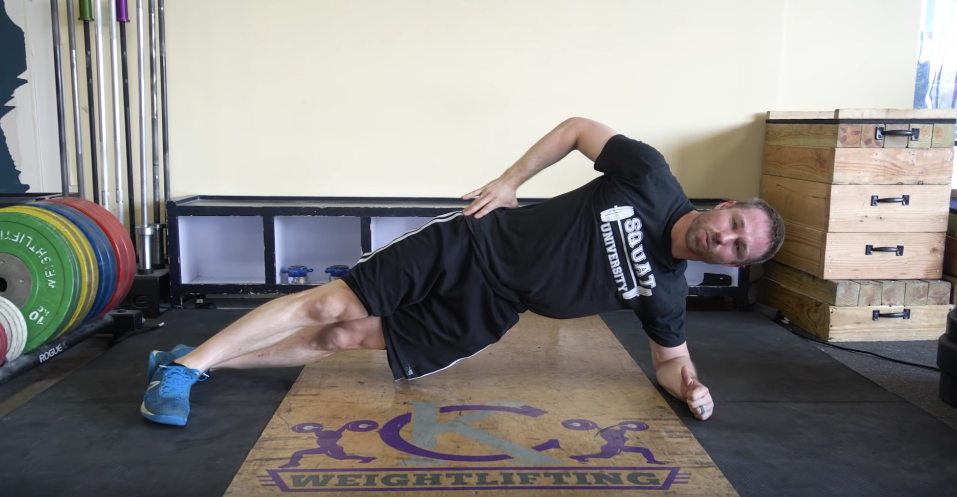 Side Plank with Crunch