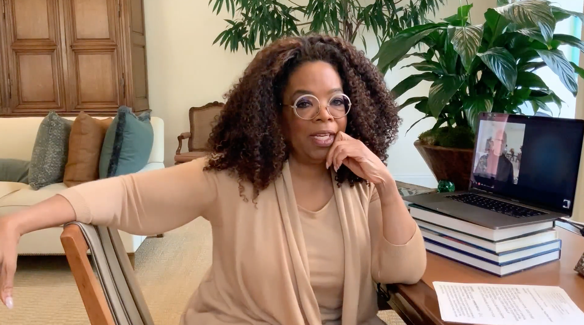 Oprah Welcomes Wintely Phipps to Sing Amazing Grace on Apple TV+