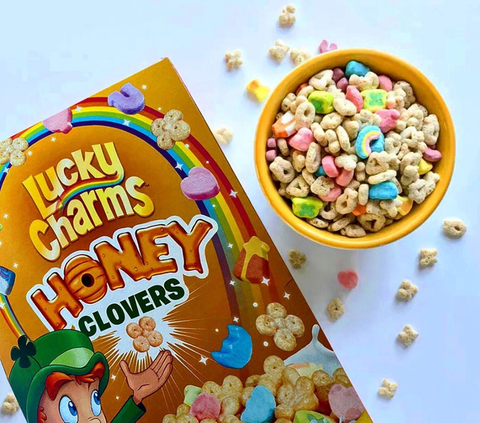 Lucky Charms Makes Lucky Charms Honey Clovers