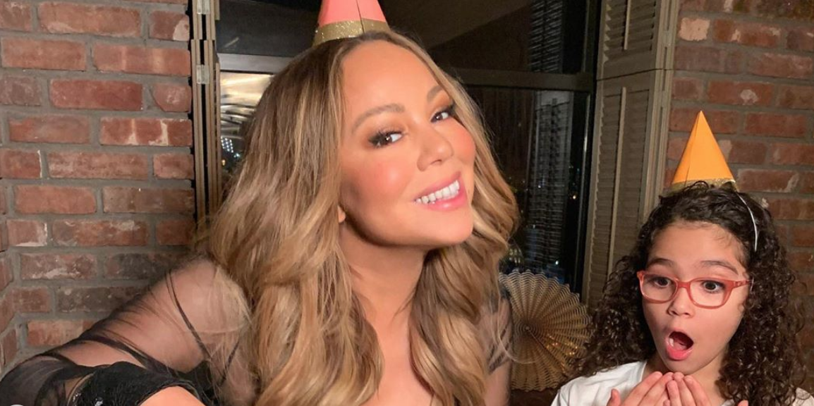 Mariah Carey Shared Cute Photos Of Her Twins At Her 50th Birthday 