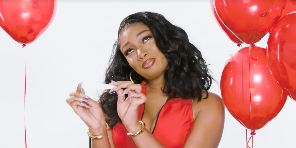 Megan Thee Stallion Plays Marie Claire Pop Quiz Game
