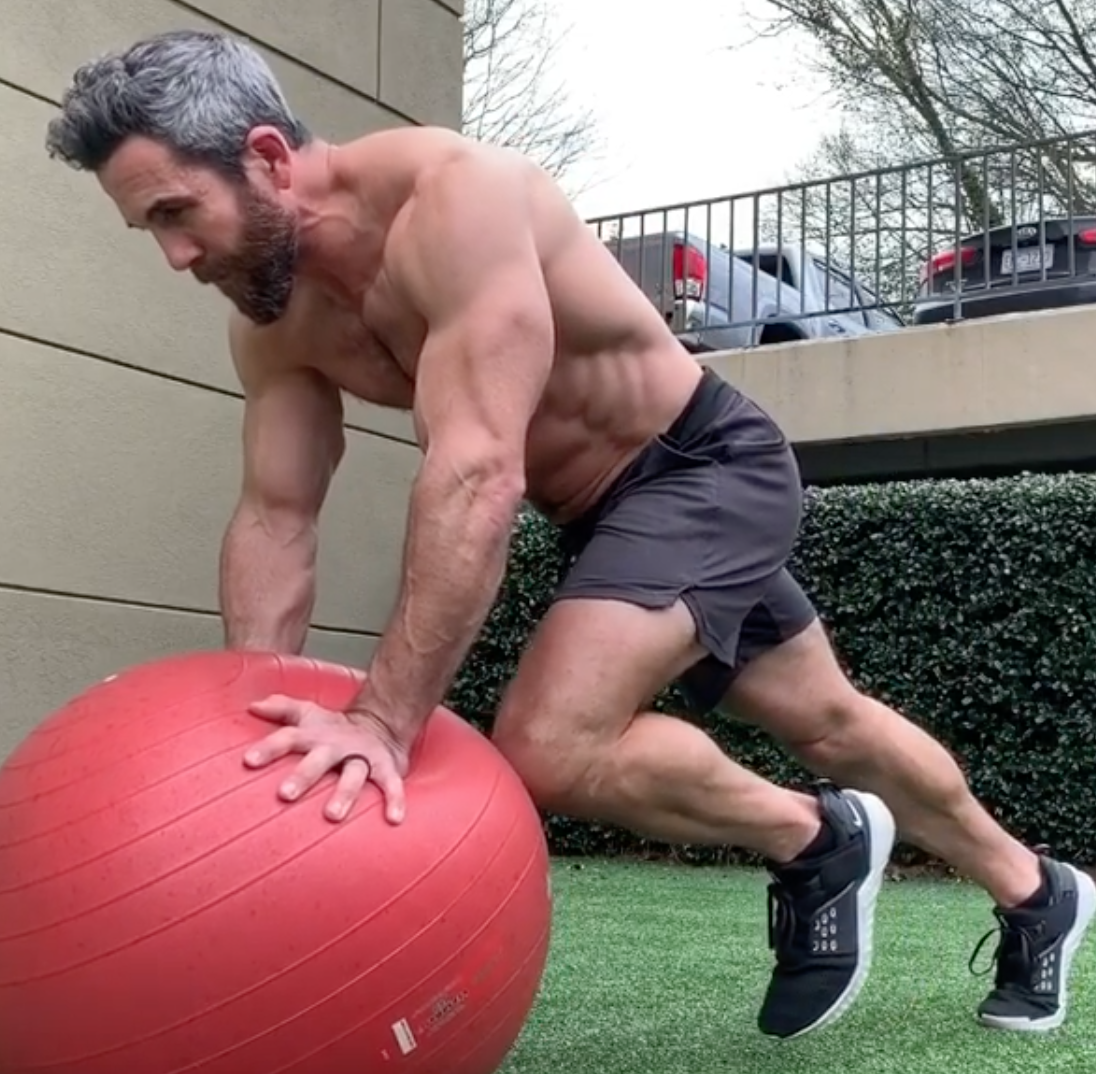 balance ball workout