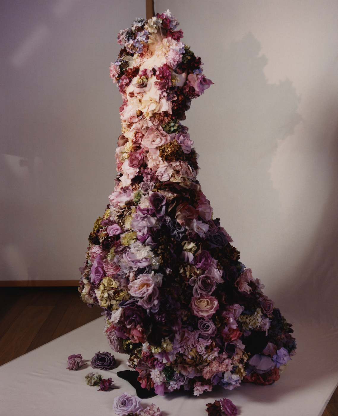 mcqueen flower dress