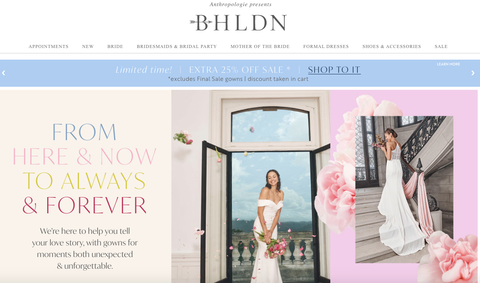 websites similar to bhldn