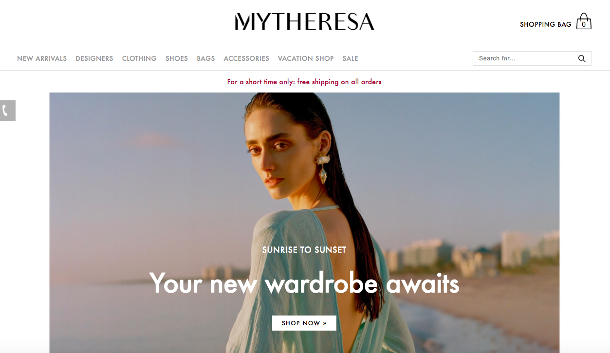 website clothes online shop