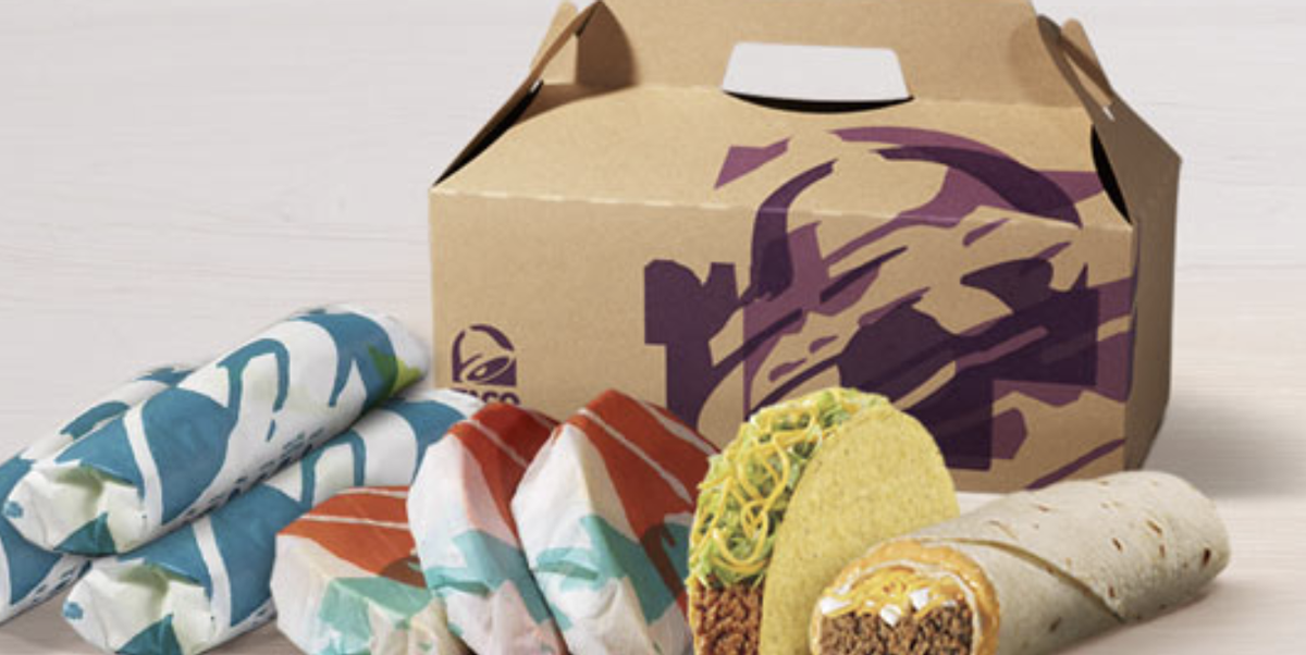 Taco Bell's New $10 Cravings Packs Come With 4 Tacos And 4 Burritos