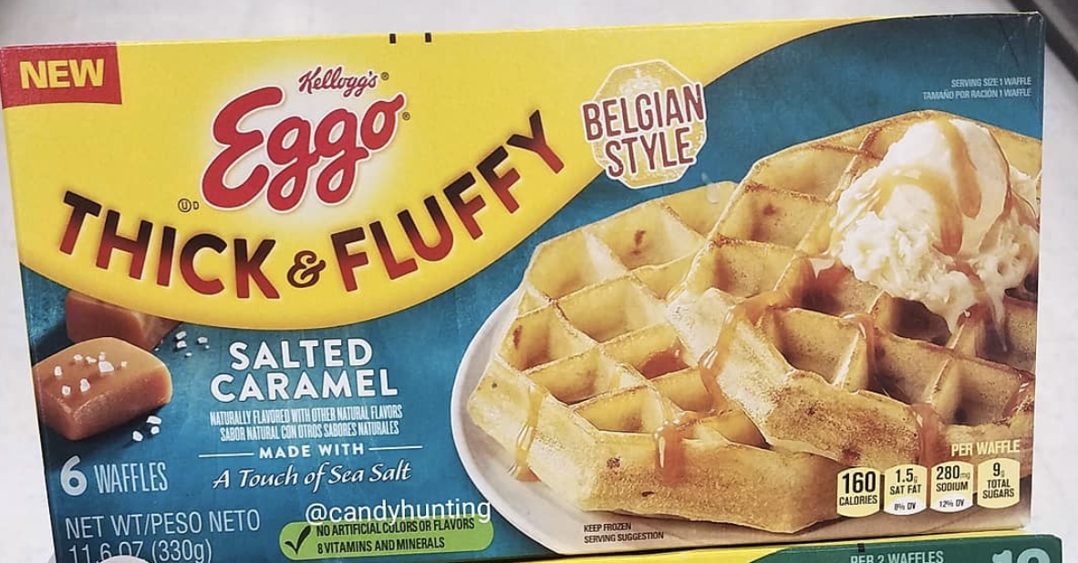 Eggo Is Selling New Salted Caramel Belgian Style Waffles