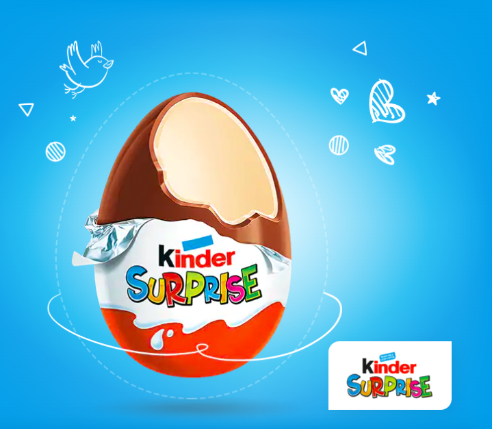 kinder eggs website
