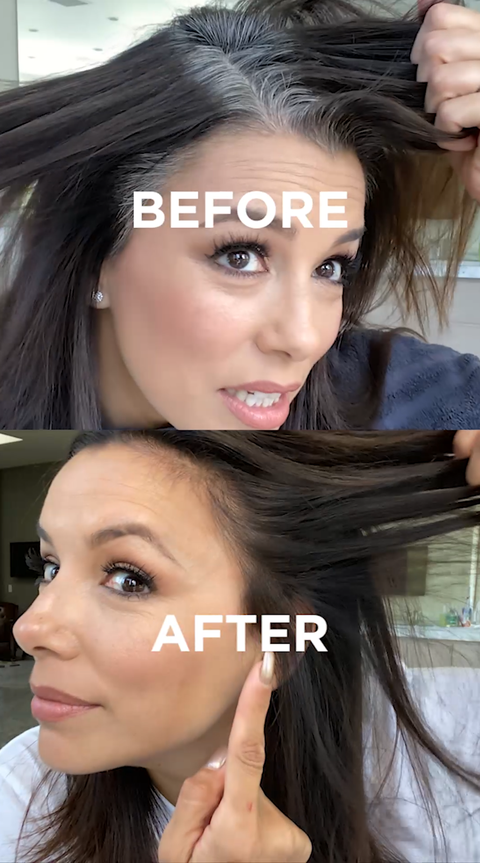 Eva Longoria Just Dyed Her Own Hair Using 9 Drugstore Box Color L Oreal Paris Excellence Creme Hair Color Review