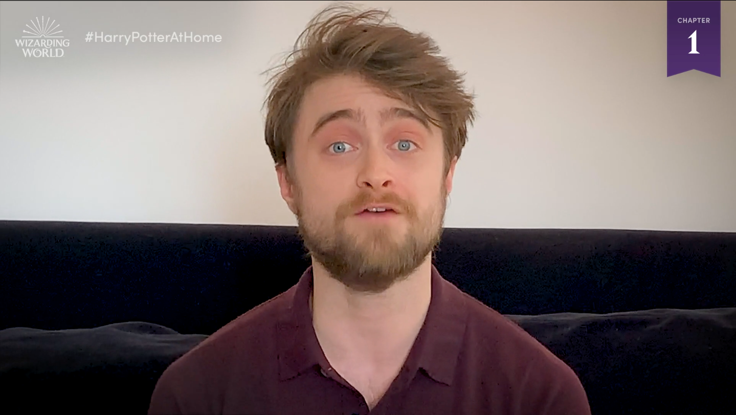 Daniel Radcliffe Reading 'Harry Potter' Is The Best Thing You'll Watch All Week