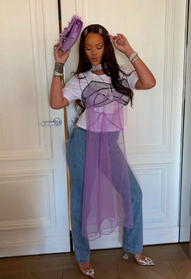 rihanna casual looks