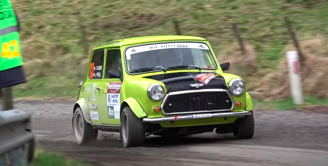 mini rally racing