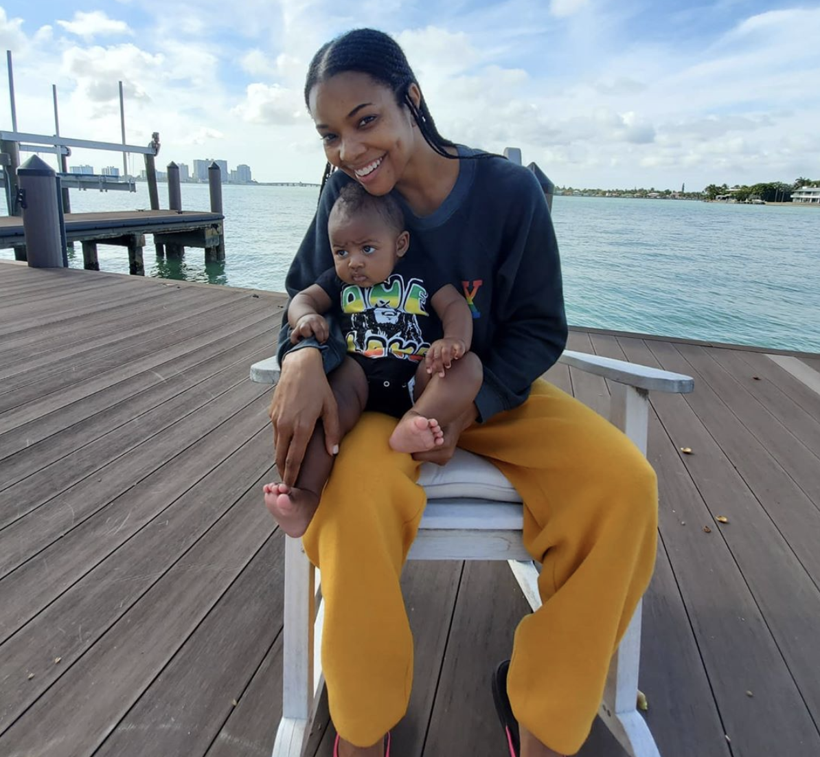 Gabrielle Union Tries Fruit Snack Challenge On Daughter Kaavia