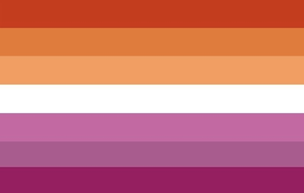 full gay flag colors