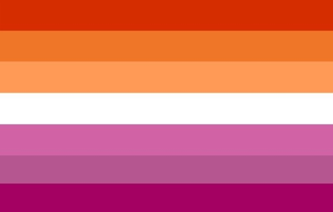 lesbian pride flag