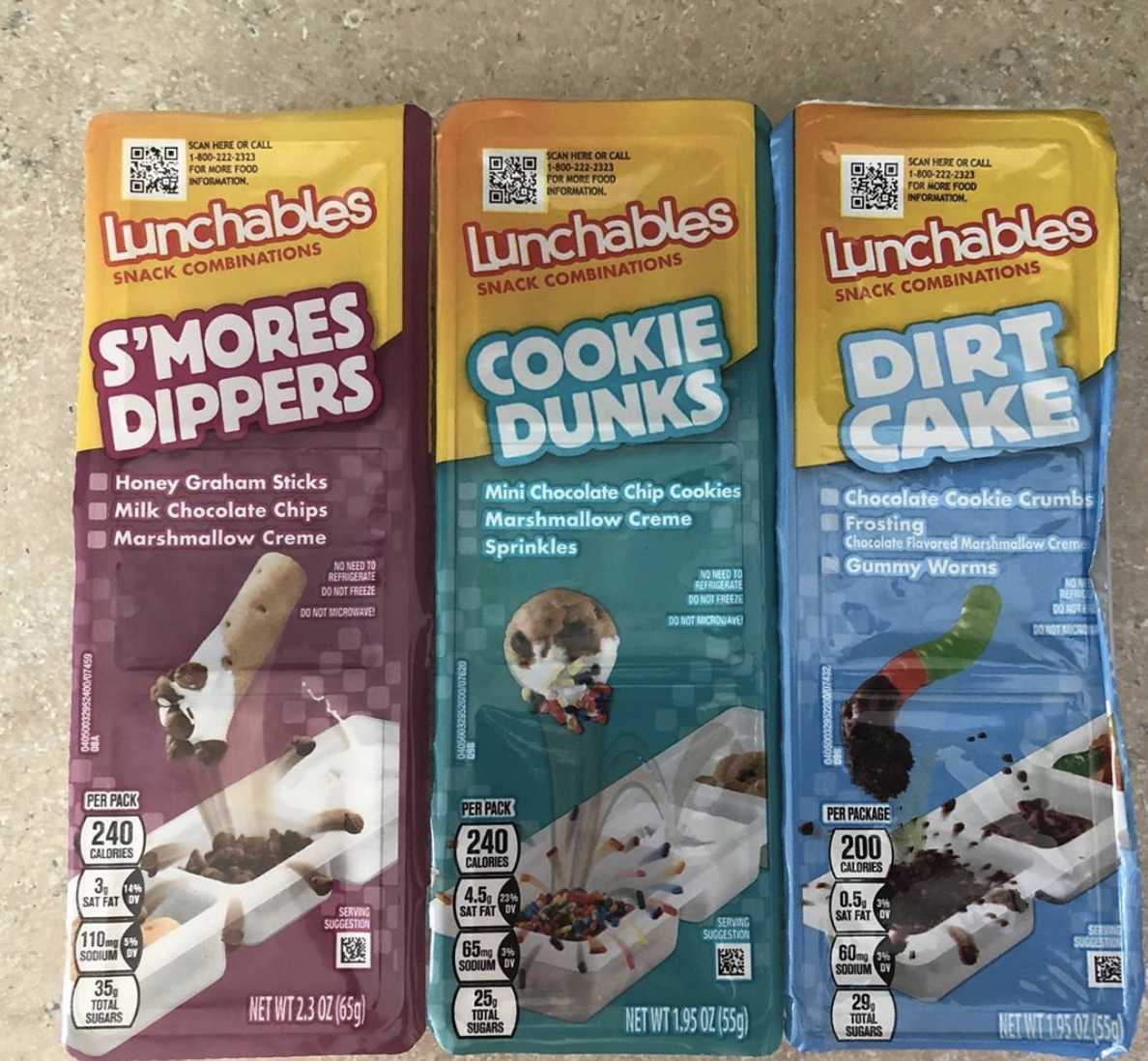 Lunchables Sells Sweet Snack Combinations