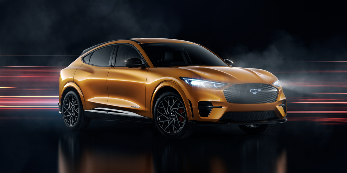 2021 Ford Mustang Mach-E GT to Come in Eye-Popping Cyber Orange