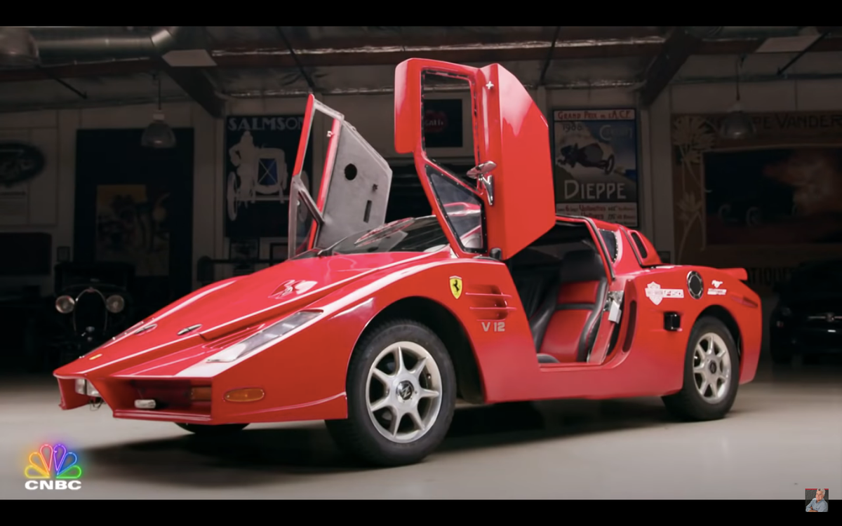 Watch Jay Leno Drive the Worst Ferrari Enzo Kit Car Ever