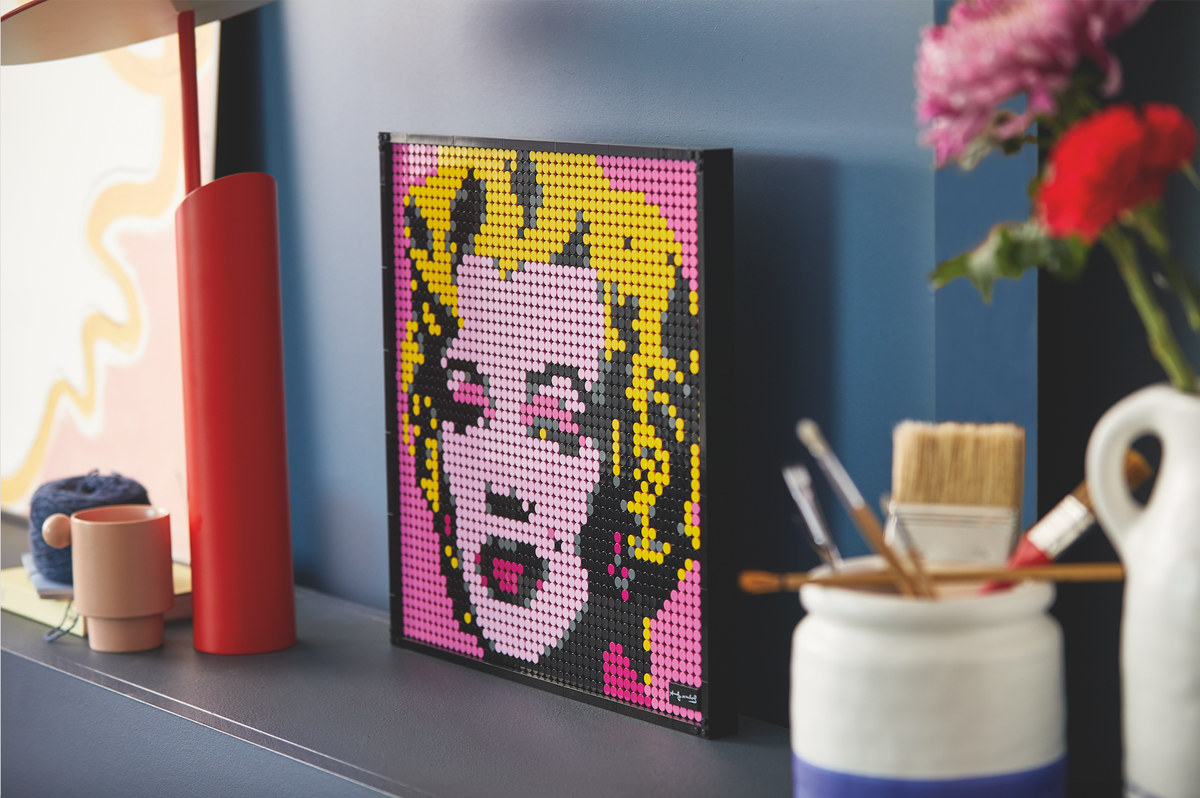 Lego’s New Wall Art Kits Will Add a Pop of Color to Any Room in Your House